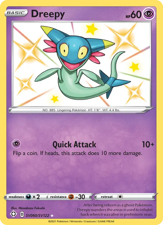 Dreepy SV060 Shining Fates Pokesingles