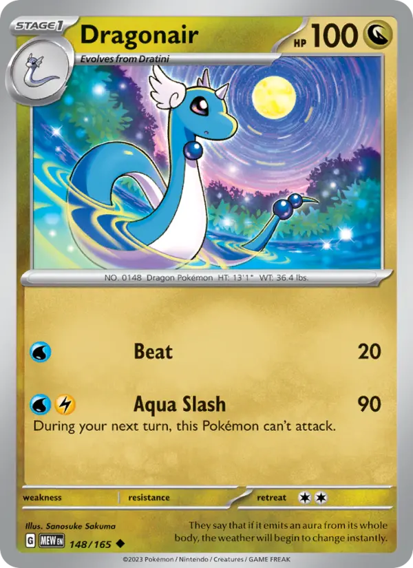 Dragonair 148 151 Pokesingles