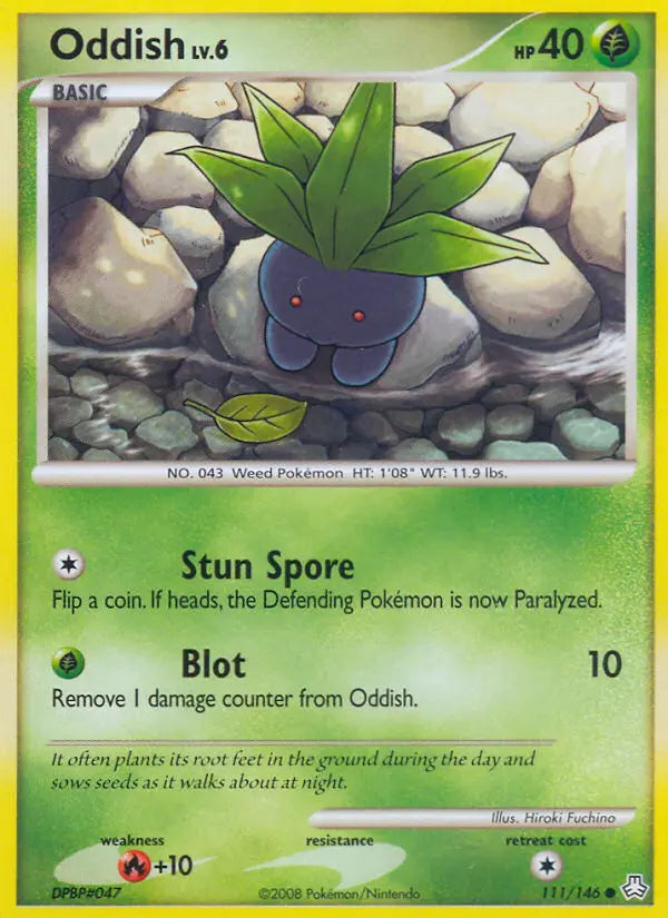 Oddish 111 Legends Awakened Pokesingles