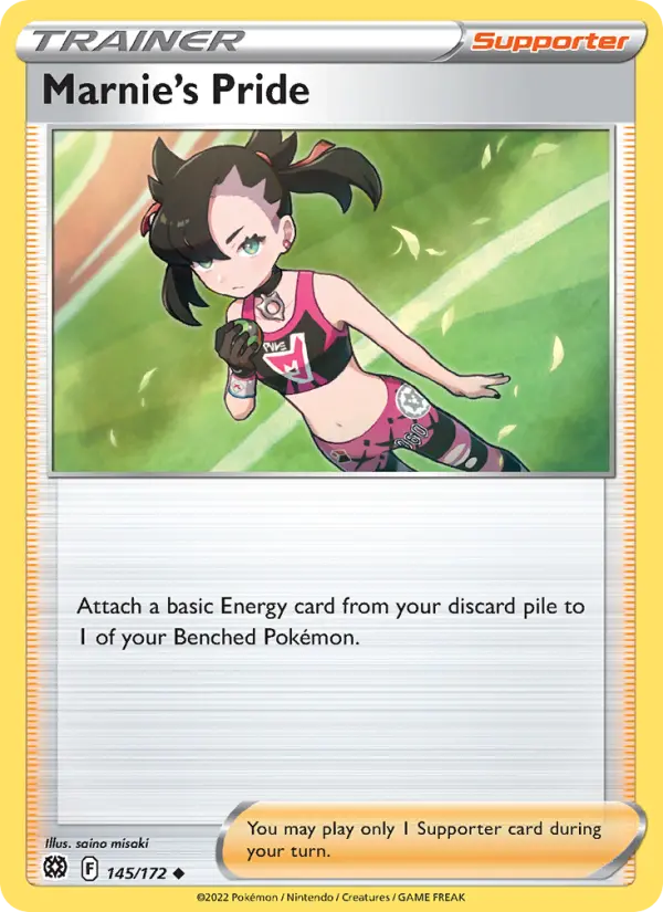 Marnie's Pride 145 Brilliant Stars Pokesingles