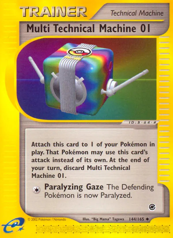Multi Technical Machine 01 144 Expedition Base Set Pokesingles