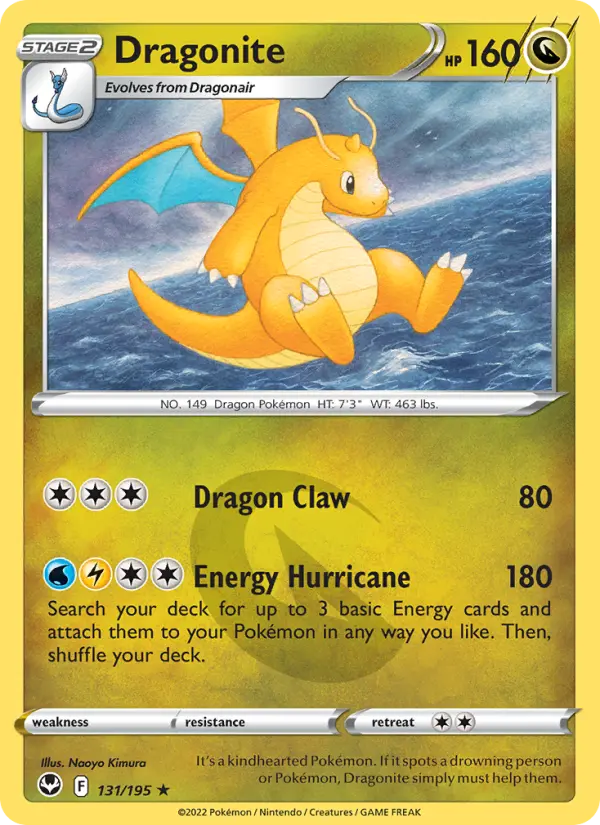 Dragonite 131 Silver Tempest Pokesingles