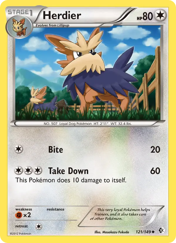 Herdier 121 Boundaries Crossed Pokesingles