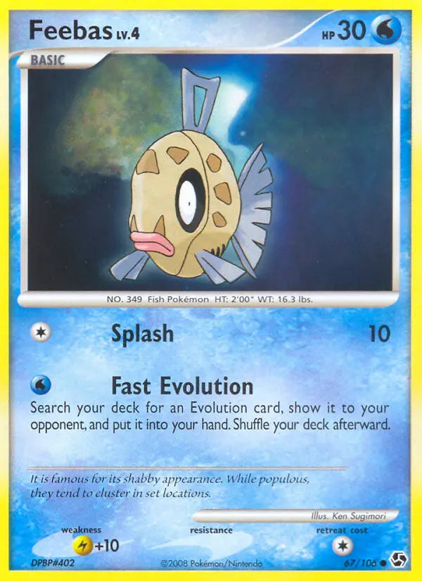 Feebas 67 Great Encounters Pokesingles