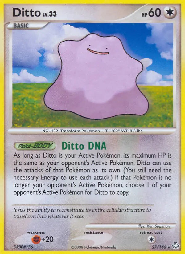 Ditto 27 Legends Awakened Pokesingles