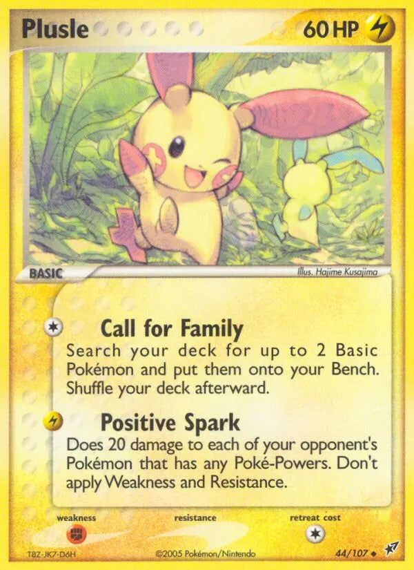 Plusle 44 Deoxys Pokesingles