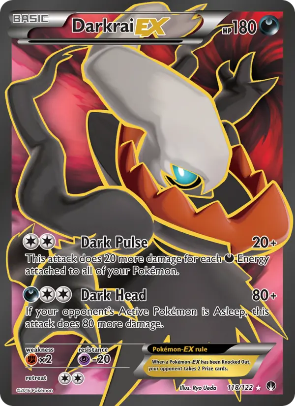 Darkrai EX 118 BREAKpoint Pokesingles