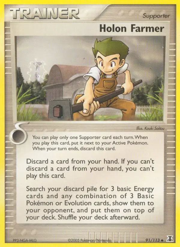Holon Farmer 91 Delta Species Pokesingles