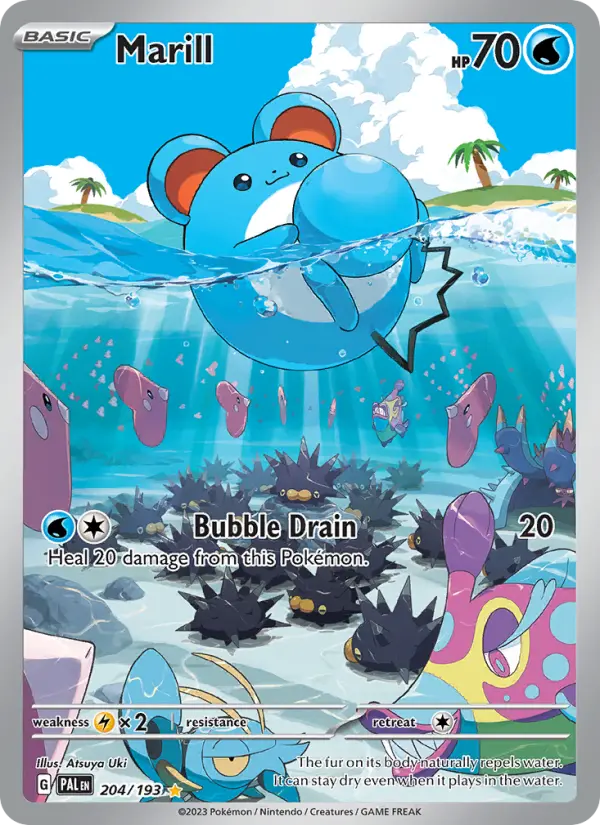 Marill 204 Paldea Evolved Pokesingles