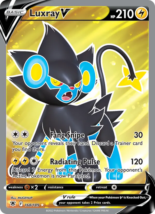Luxray V 168 Astral Radiance Pokesingles
