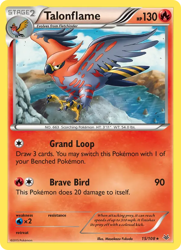 Talonflame 15 Roaring Skies Pokesingles