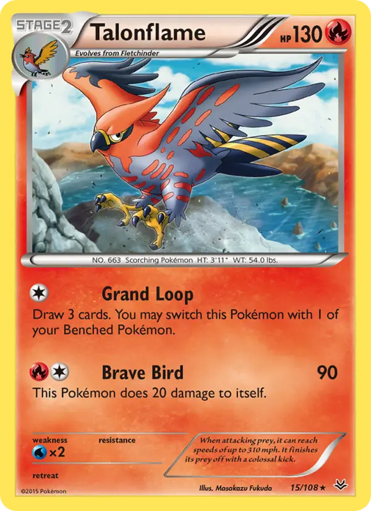 Talonflame 15 Roaring Skies Pokesingles