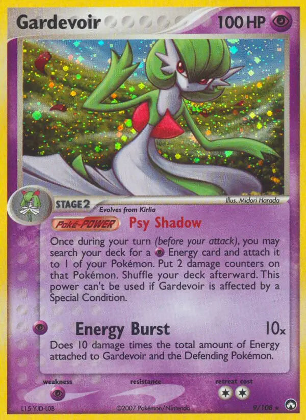 Gardevoir 9 Power Keepers Pokesingles