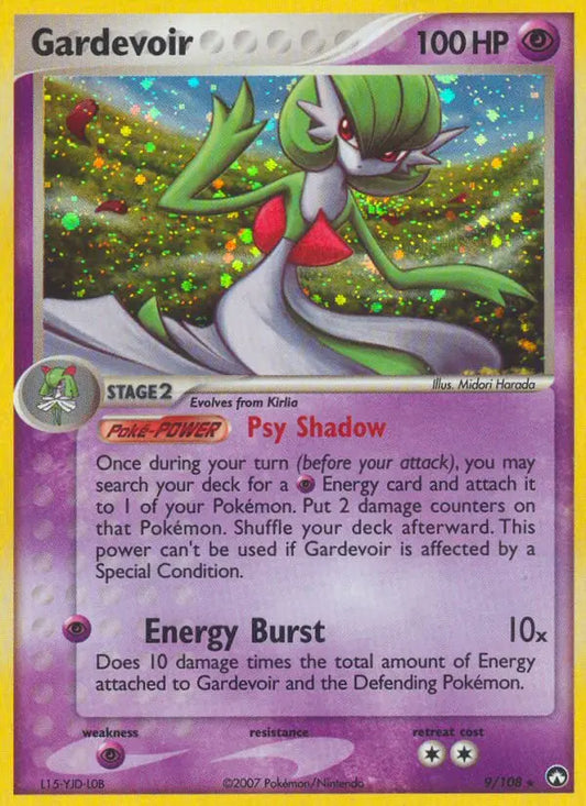 Gardevoir 9 Power Keepers Pokesingles