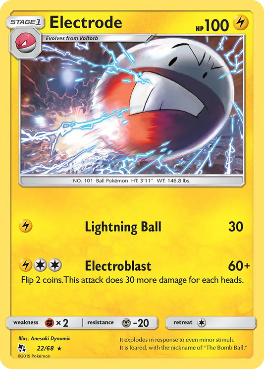 Electrode 22 Hidden Fates Pokesingles