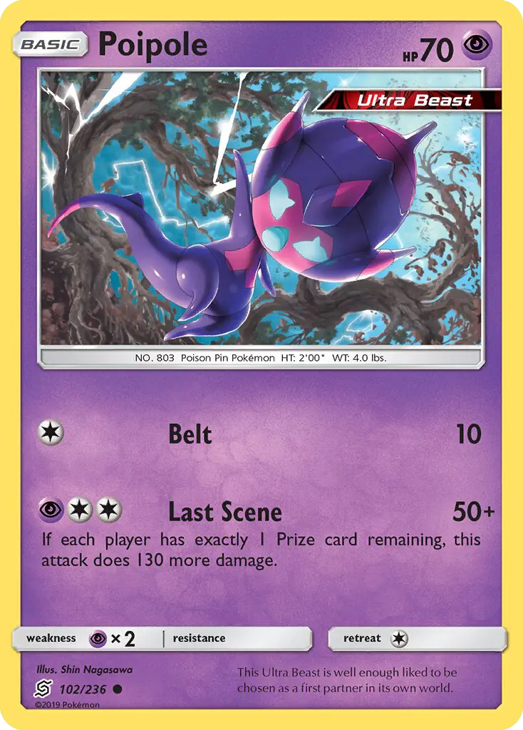 Poipole 102 Unified Minds Pokesingles