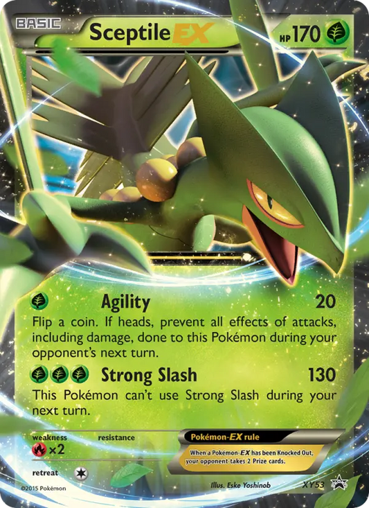 Sceptile EX XY53 XY Black Star Promos Pokesingles
