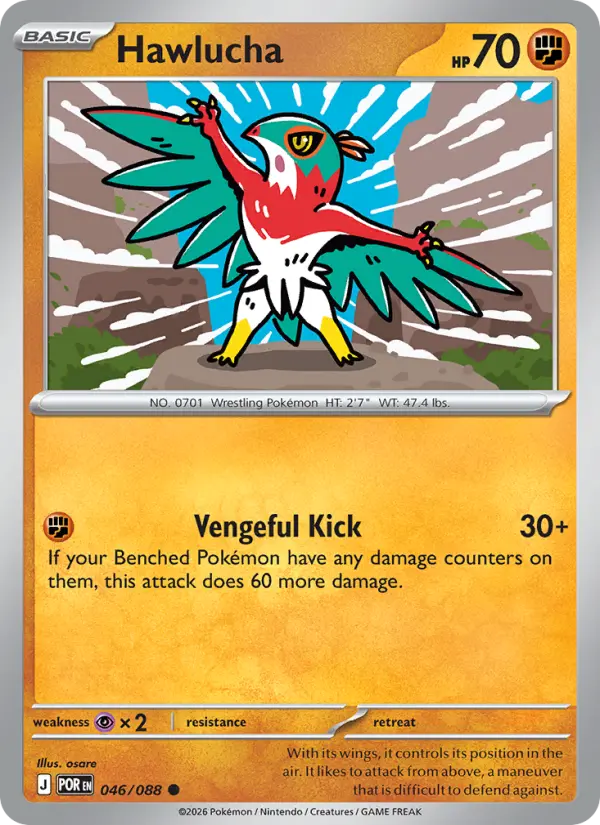 Hawlucha 46 Perfect Order Pokesingles