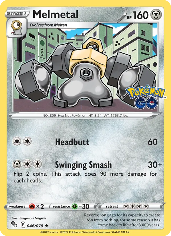 Melmetal 46 Pokémon GO Pokesingles