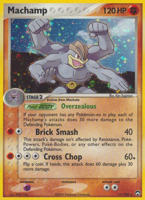 Machamp 11 Power Keepers Pokesingles