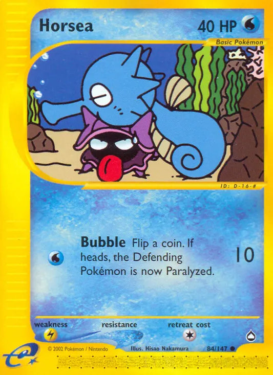 Horsea 84 Aquapolis Pokesingles