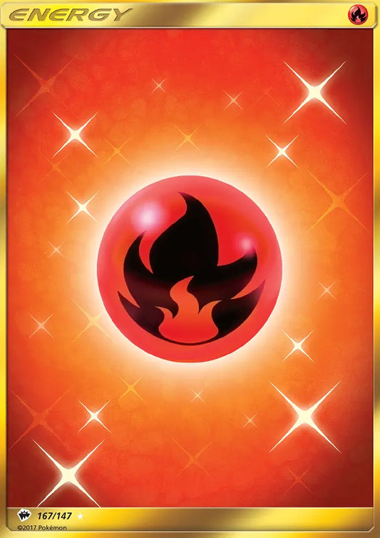 Fire Energy 167 Burning Shadows Pokesingles