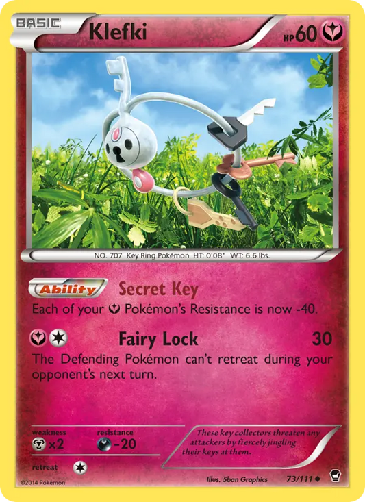 Klefki 73 Furious Fists Pokesingles