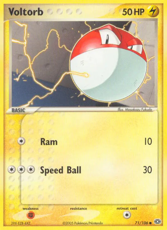 Voltorb 71 Emerald Pokesingles