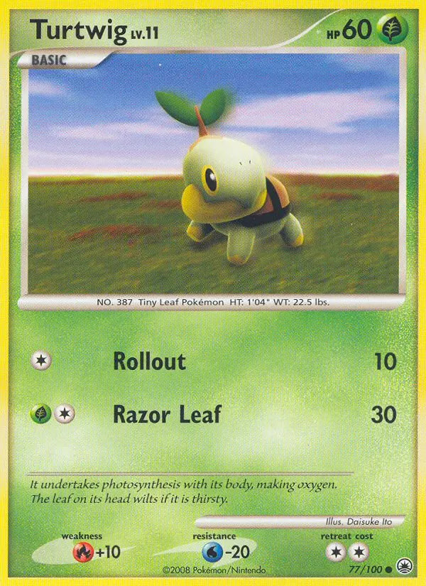 Turtwig 77 Majestic Dawn Pokesingles