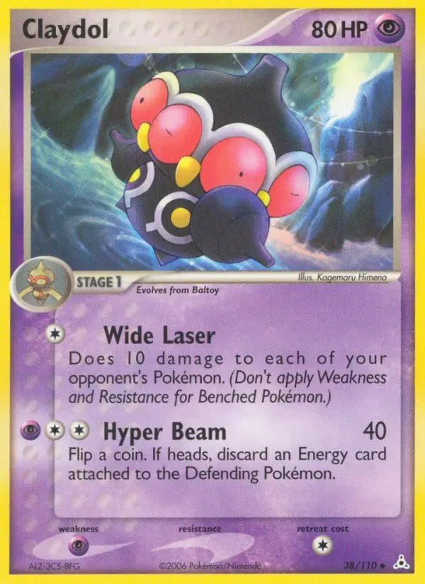 Claydol 38 Holon Phantoms Pokesingles