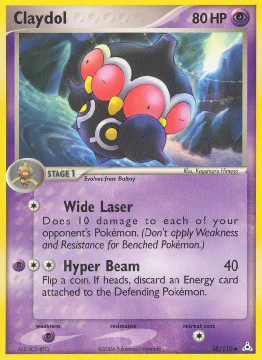 Claydol 38 Holon Phantoms Pokesingles