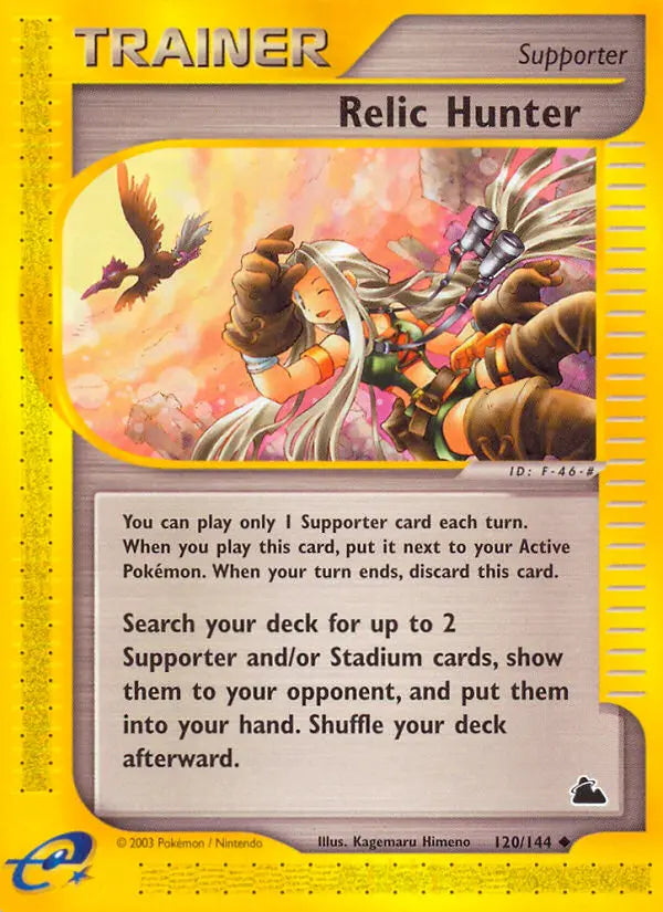 Relic Hunter 120 Skyridge Pokesingles