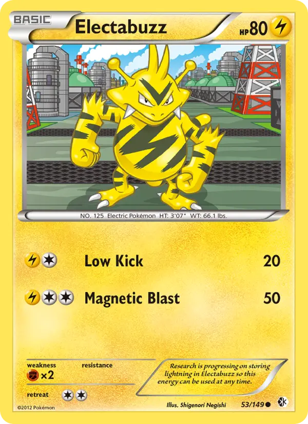 Electabuzz 53 Boundaries Crossed Pokesingles