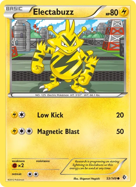 Electabuzz 53 Boundaries Crossed Pokesingles