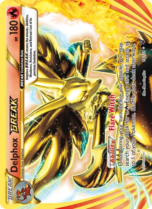 Delphox BREAK 14 Fates Collide Pokesingles
