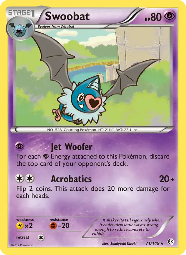 Swoobat 71 Boundaries Crossed Pokesingles