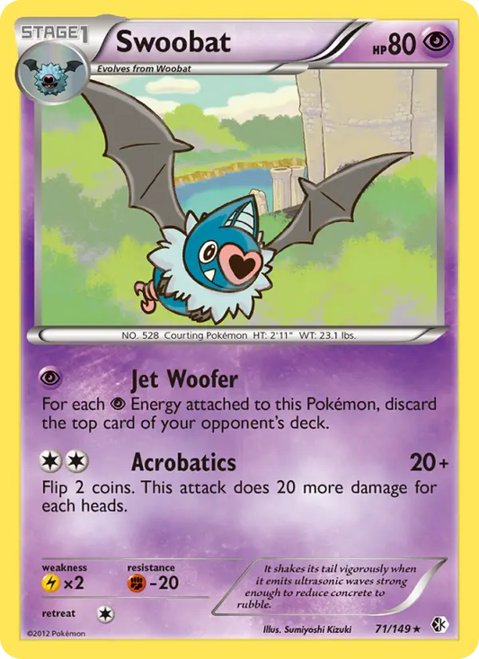 Swoobat 71 Boundaries Crossed Pokesingles