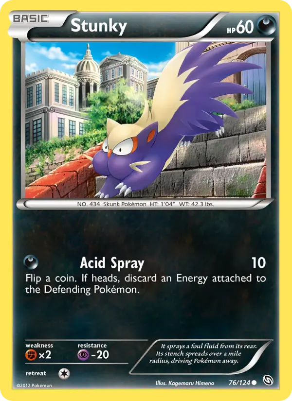 Stunky 76 Dragons Exalted Pokesingles