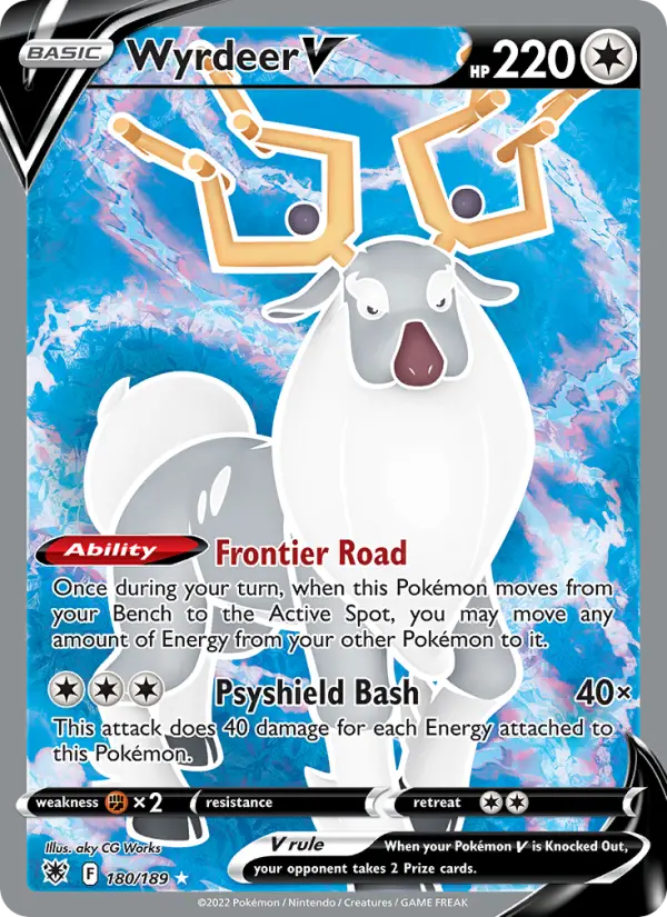 Wyrdeer V 180 Astral Radiance Pokesingles