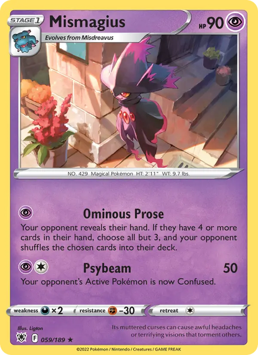 Mismagius 59 Astral Radiance Pokesingles