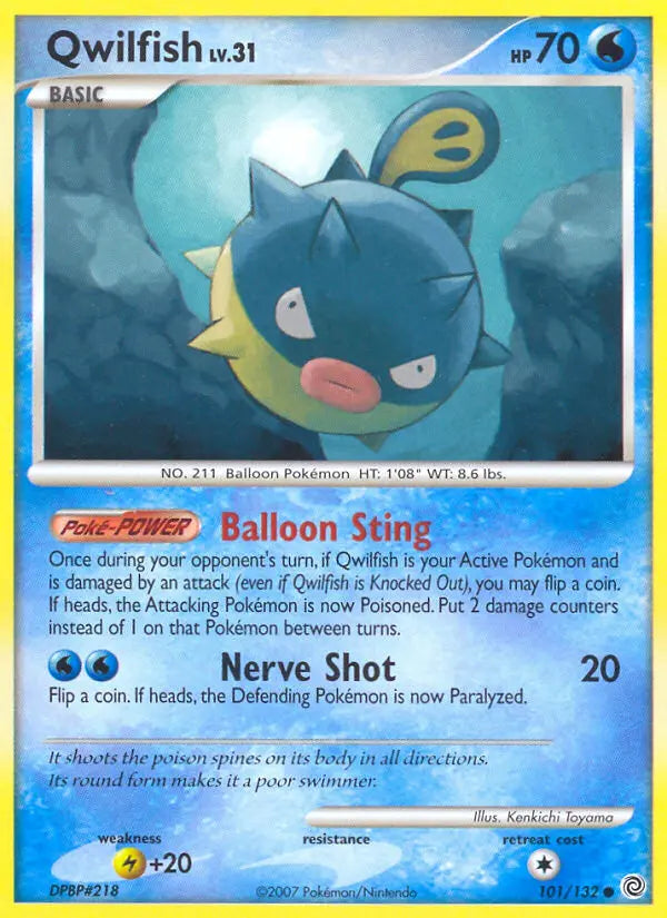 Qwilfish 101 Secret Wonders Pokesingles