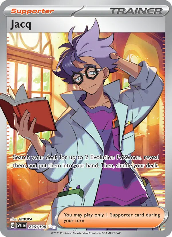 Jacq 236 Scarlet & Violet Pokesingles