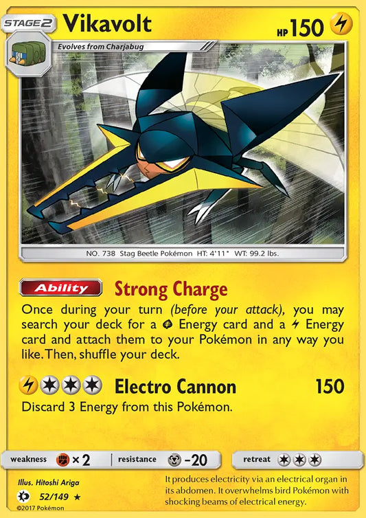 Vikavolt 52 Sun & Moon Pokesingles