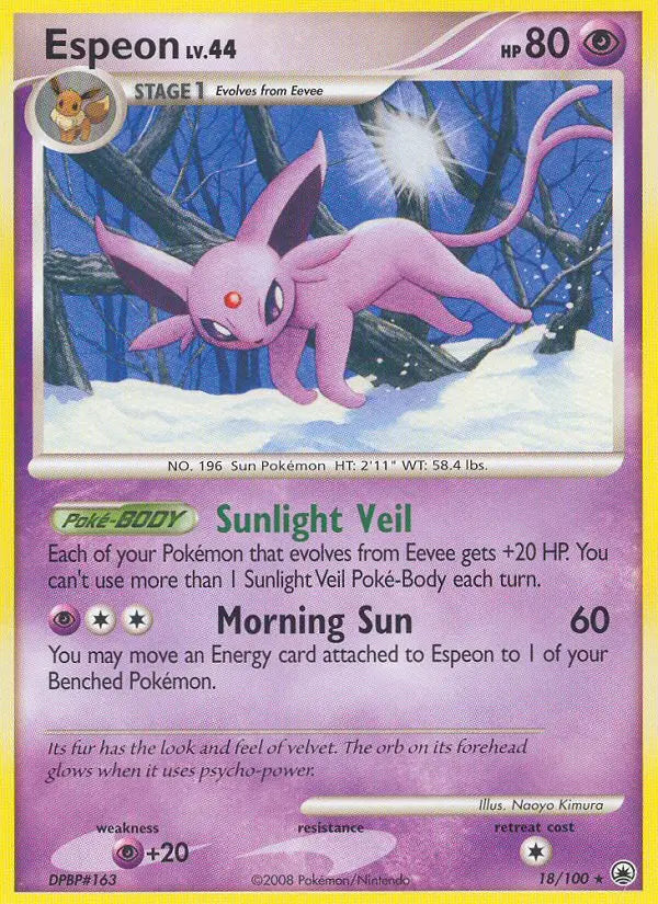 Espeon 18 Majestic Dawn Pokesingles