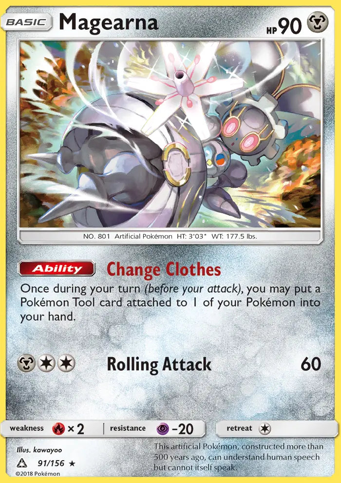 Magearna 91 Ultra Prism Pokesingles