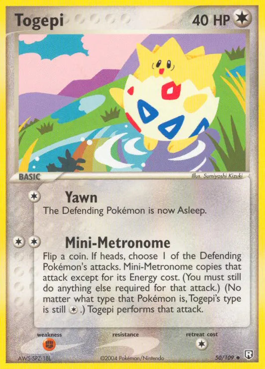 Togepi 50 Team Rocket Returns Pokesingles