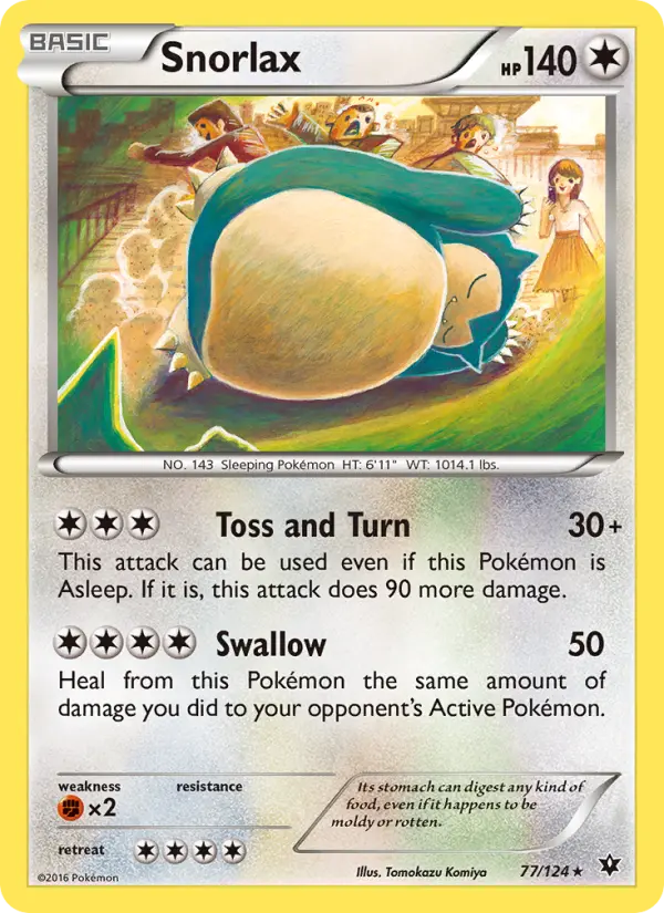 Snorlax 77 Fates Collide Pokesingles