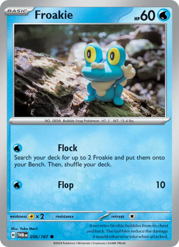 Froakie 56 Twilight Masquerade Pokesingles