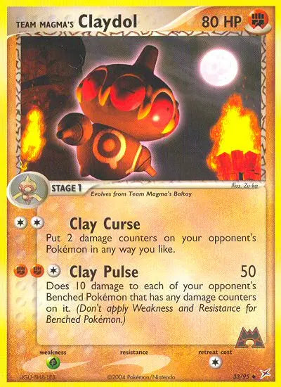 Team Magma's Claydol 33 Team Magma vs Team Aqua Pokesingles