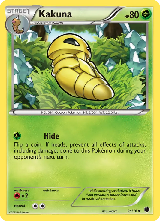Kakuna 2 Plasma Freeze Pokesingles